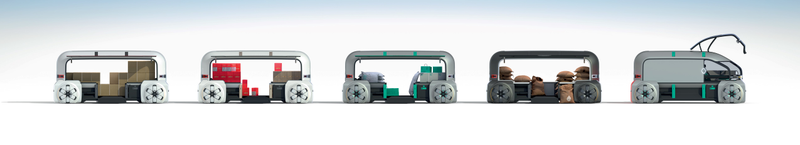 Illustration for article titled Renault's Latest Take on Autonomous Delivery Are These Adorable Little Robot Pods